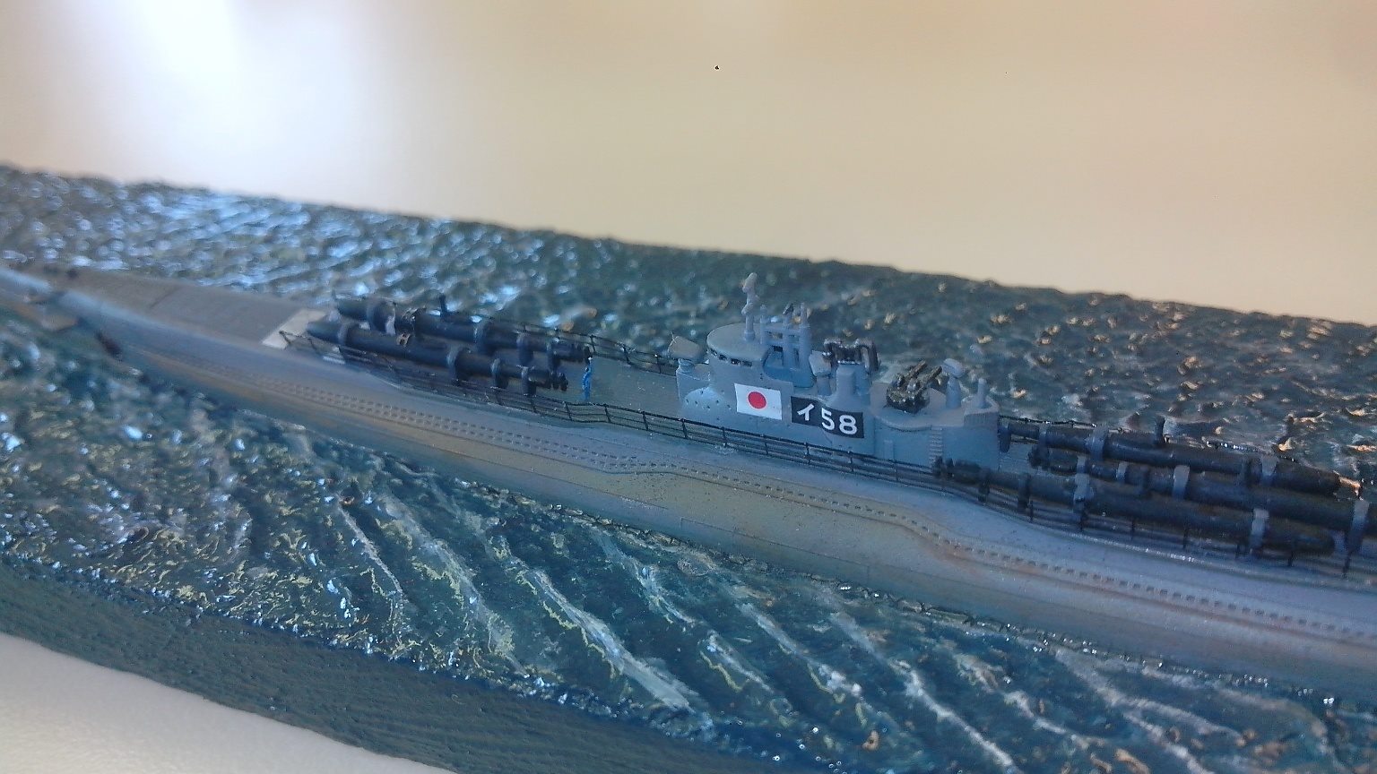 IJN I-58 Sous-marin - Tamiya 1/700° Photo03